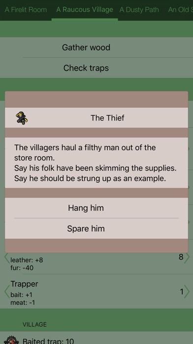 A Firelit Room village view