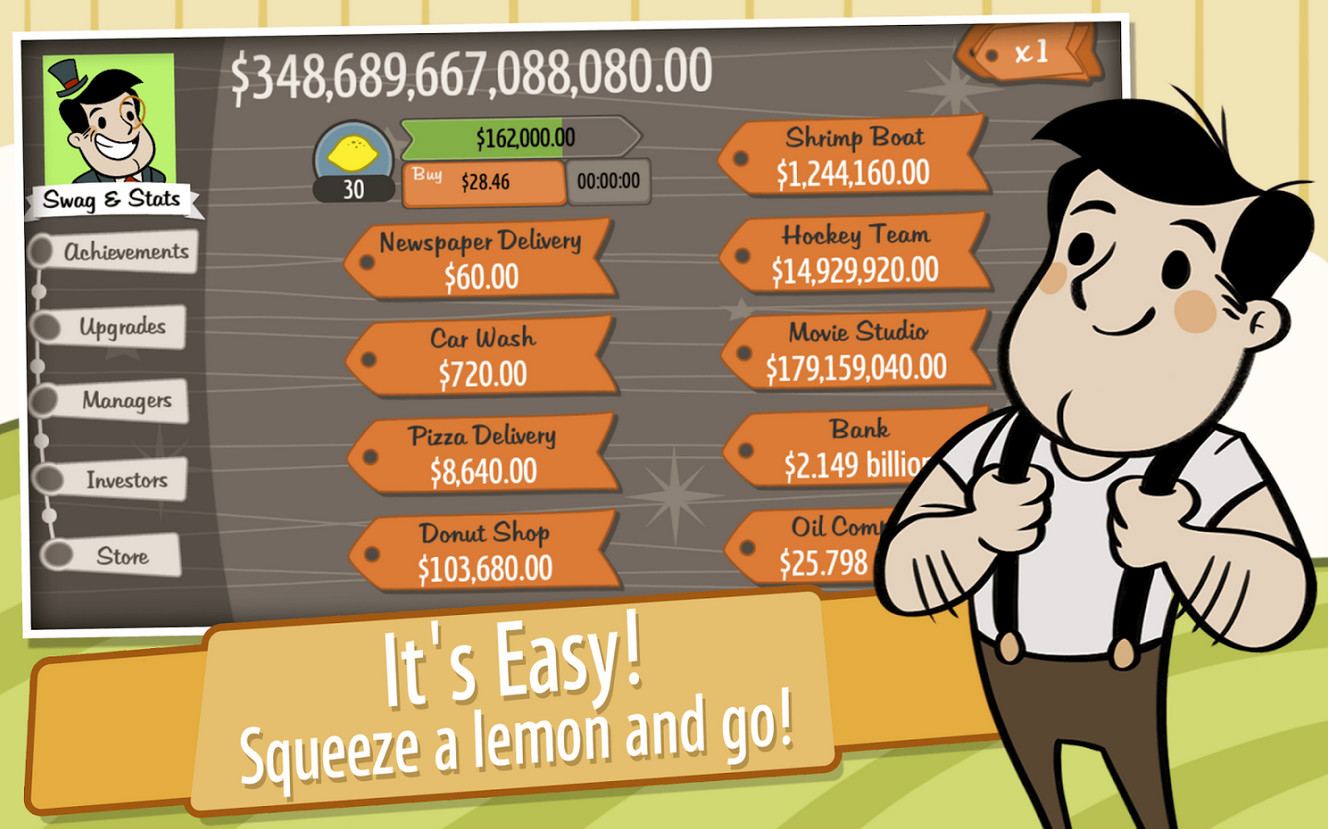 AdVenture Capitalist gameplay