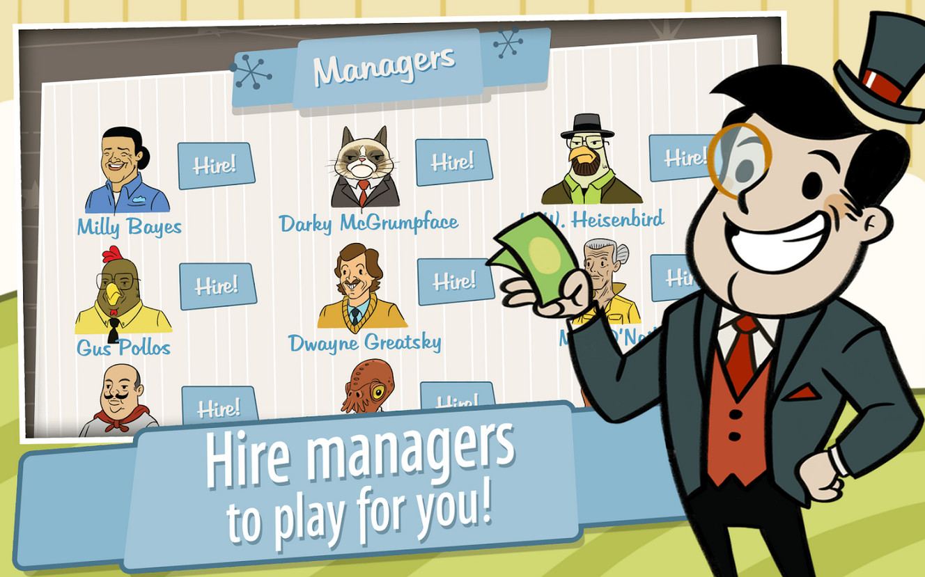 AdVenture Capitalist gameplay