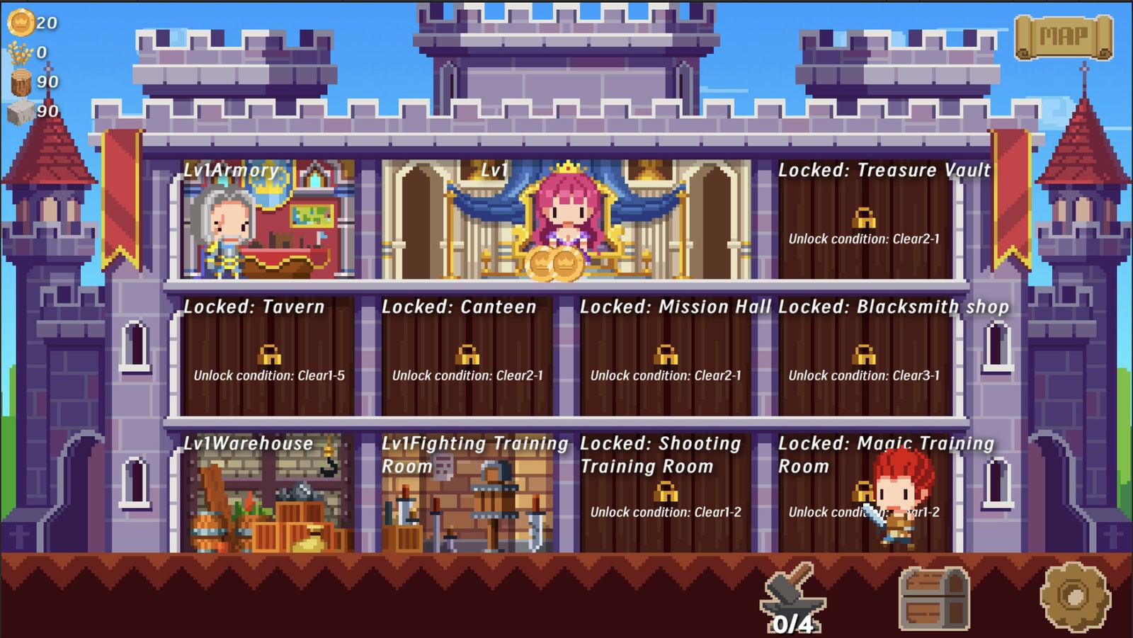 Any Castle gameplay