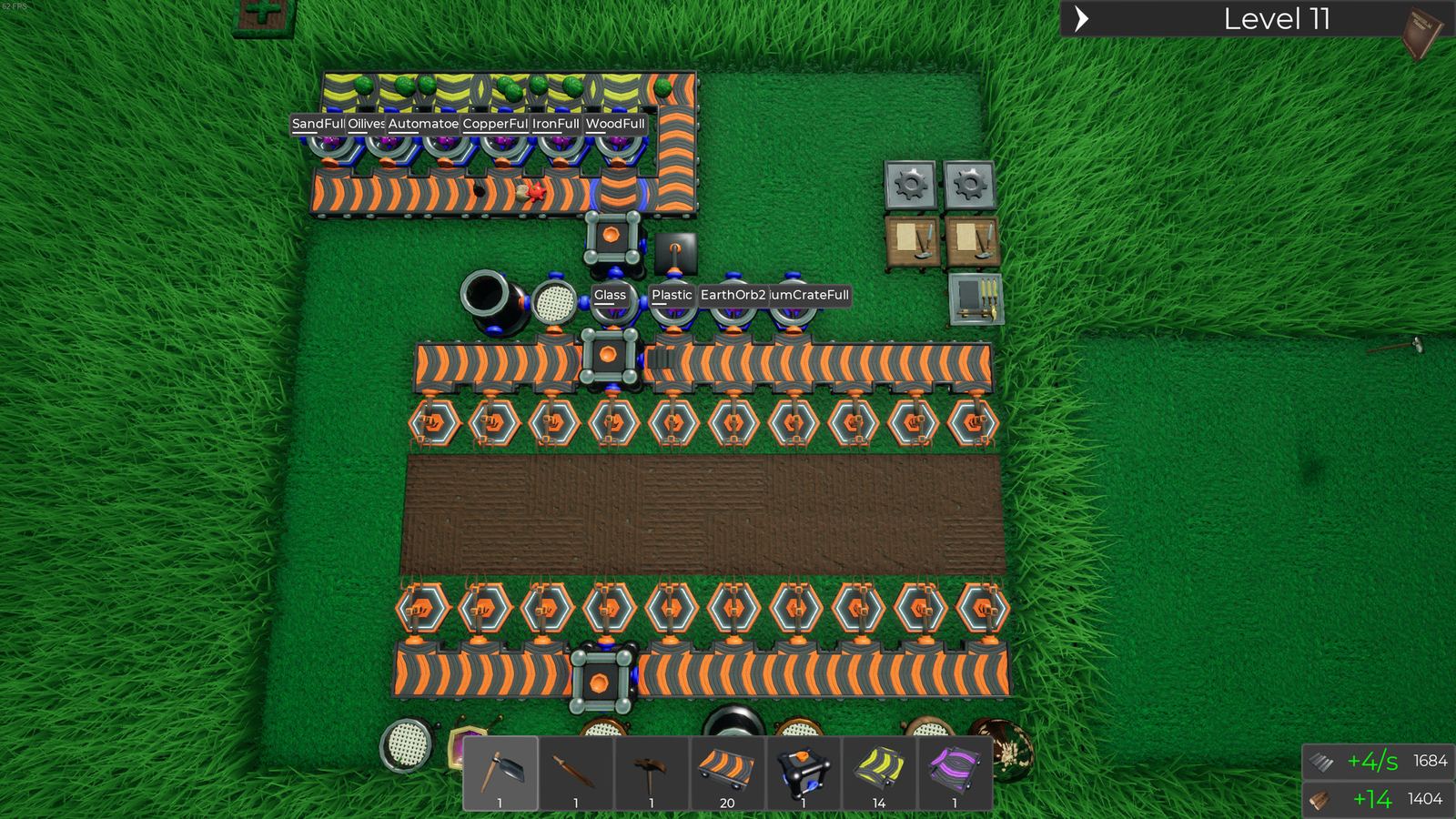 Assembly Planter combined machines