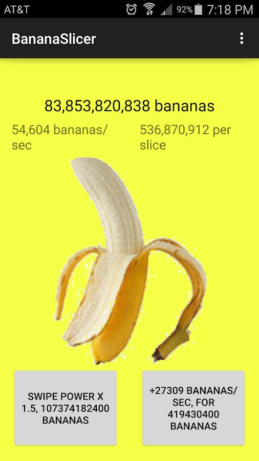 Banana Slicer screenshot