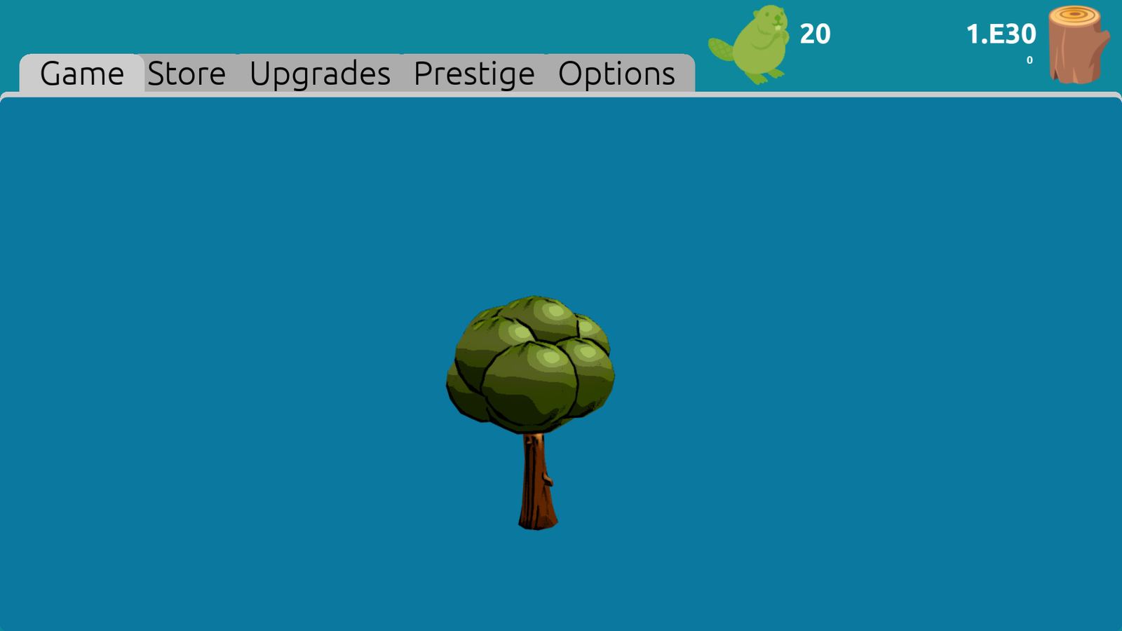 Beaver Clicker log collecting screen
