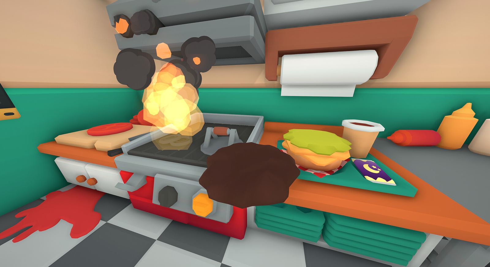 Burgie's Cozy Kitchen cooking