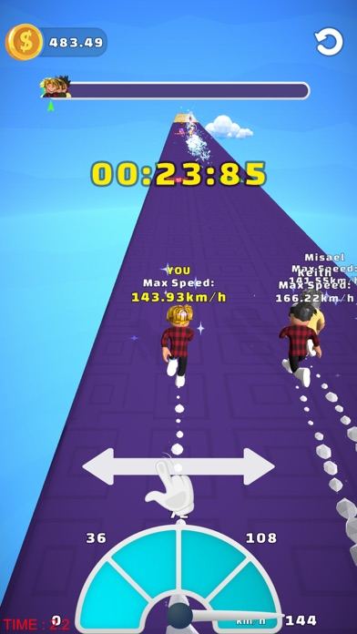 Clicker Race gameplay
