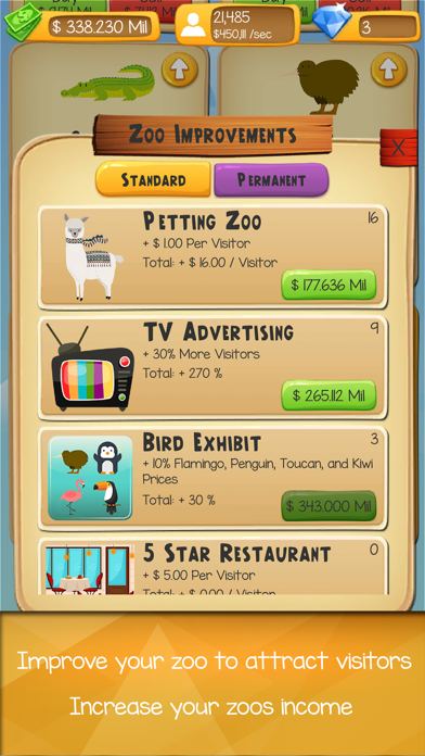 Clickie Zoo gameplay
