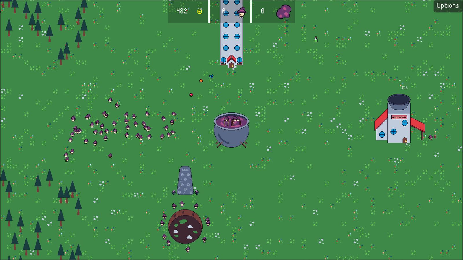 Clicky Coven gameplay