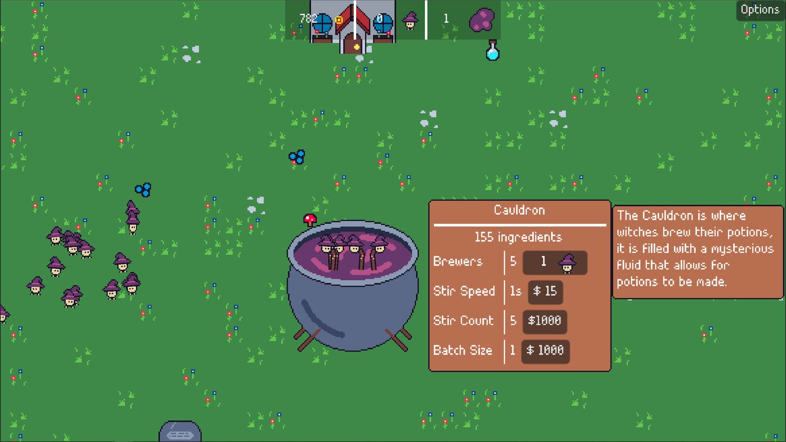 Clicky Coven gameplay