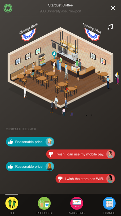 Coffee Inc gameplay