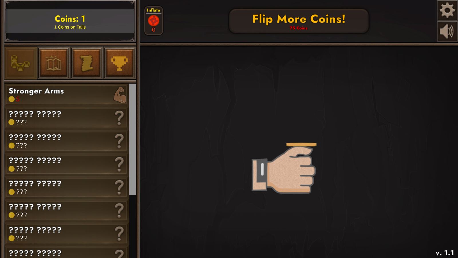 Coin Flipper gameplay screenshot