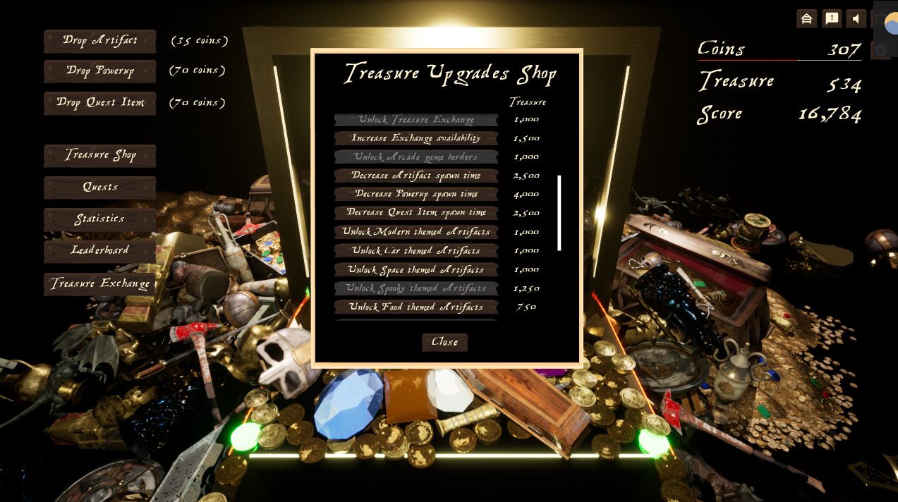 Coin Treasures gameplay