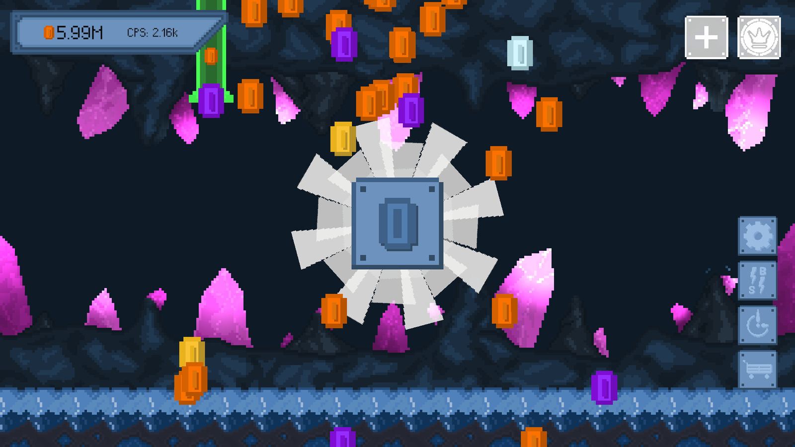 CoinBlock Clicker gameplay