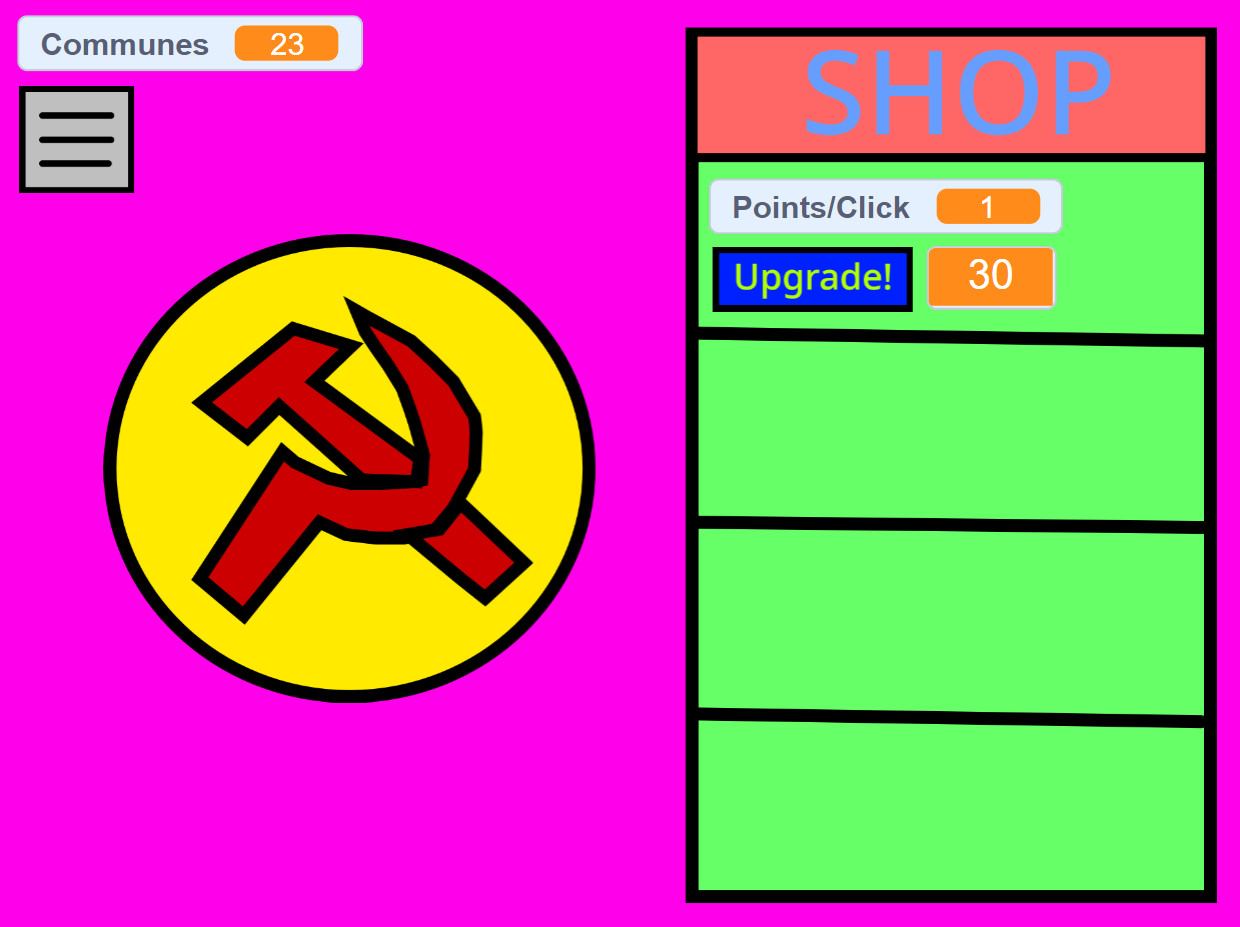 Communist Clicker gameplay
