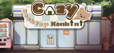 Cozy Desktop Konbini key art