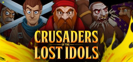Crusaders of the Lost Idols key art