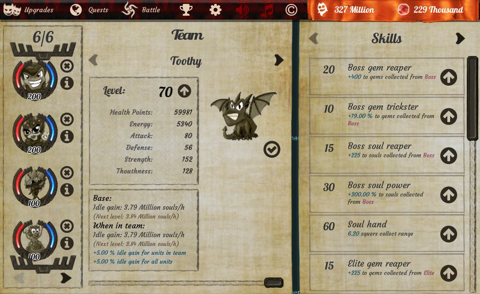 Doodlekins gameplay: the doodle menagerie