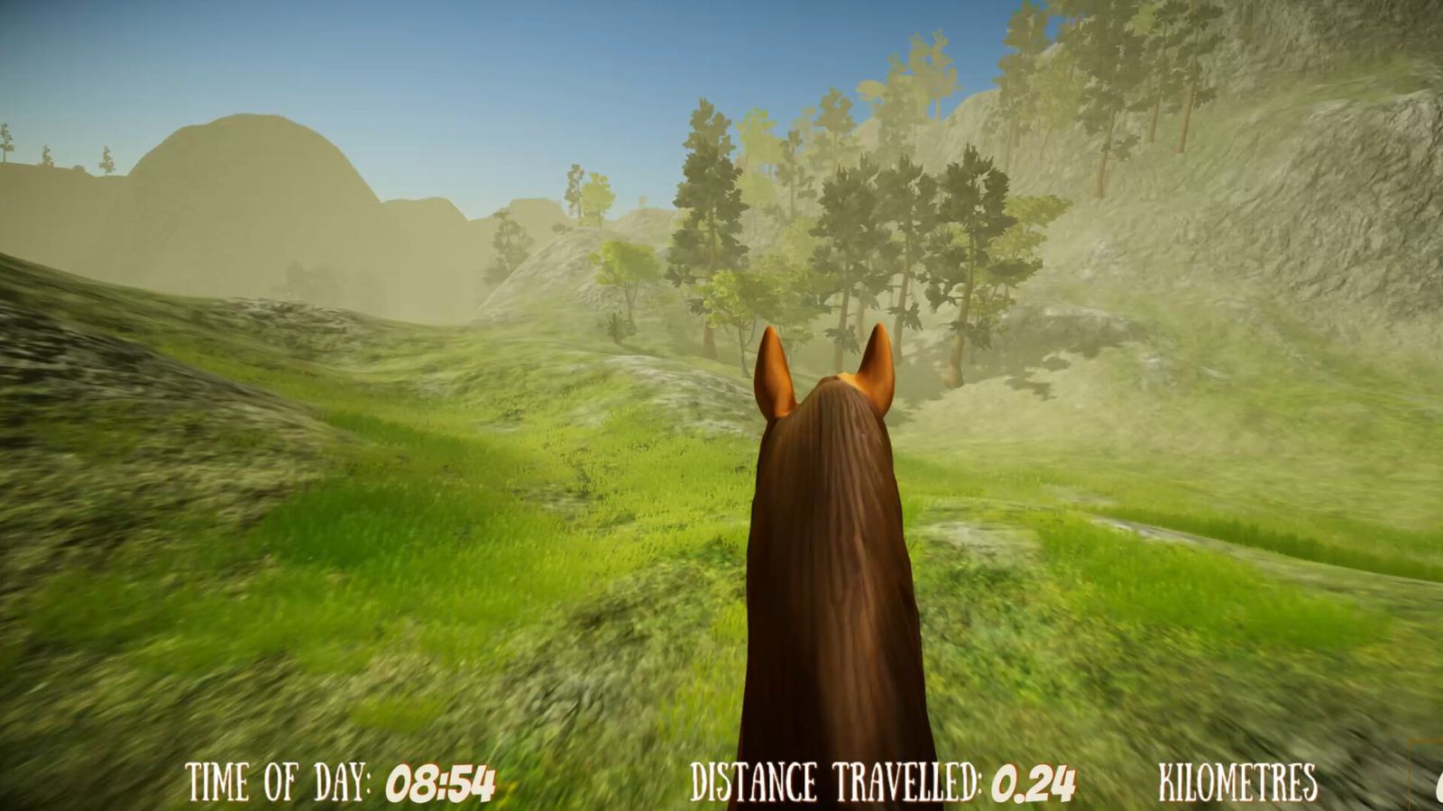 Eternal Trails gameplay: the ride