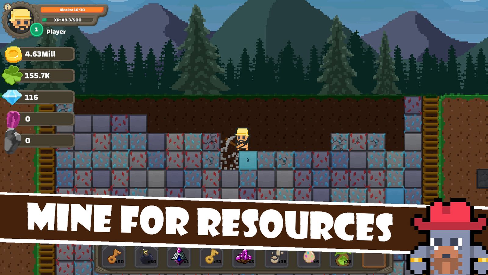 EternaMine mining