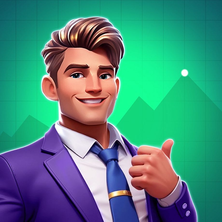 Finance Clicker: Trade Tycoon key art