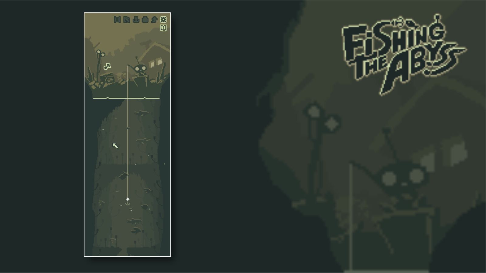Fishing The Abyss deep-sea creature screenshot