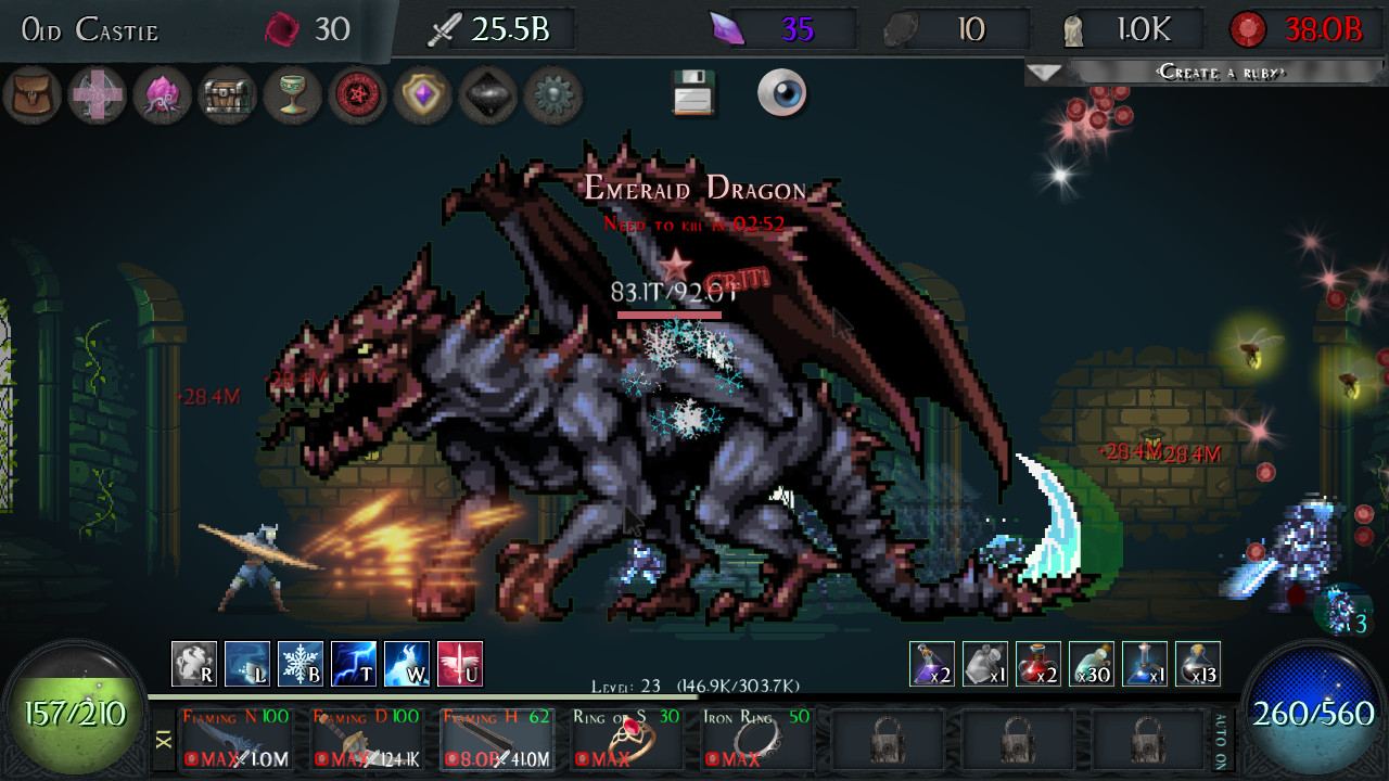 Grim Clicker gameplay screenshot