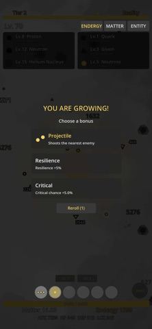 Grow Incremental Survivor gameplay: evolution