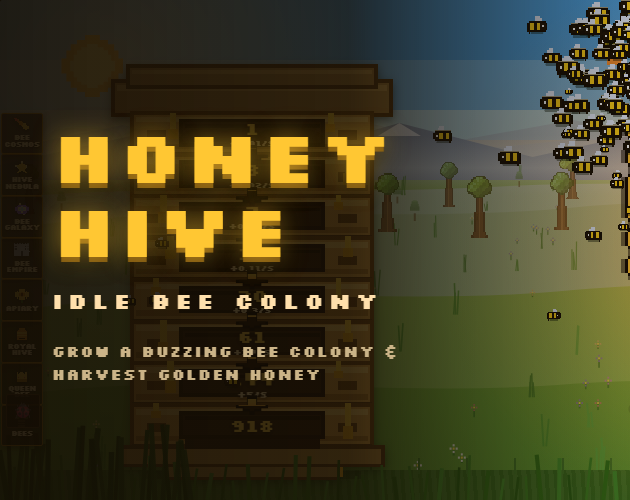Honey Hive: Idle Bee Colony key art