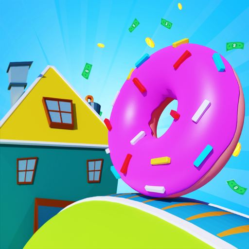 Idle Donut Factory key art