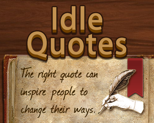 Idle Quotes key art