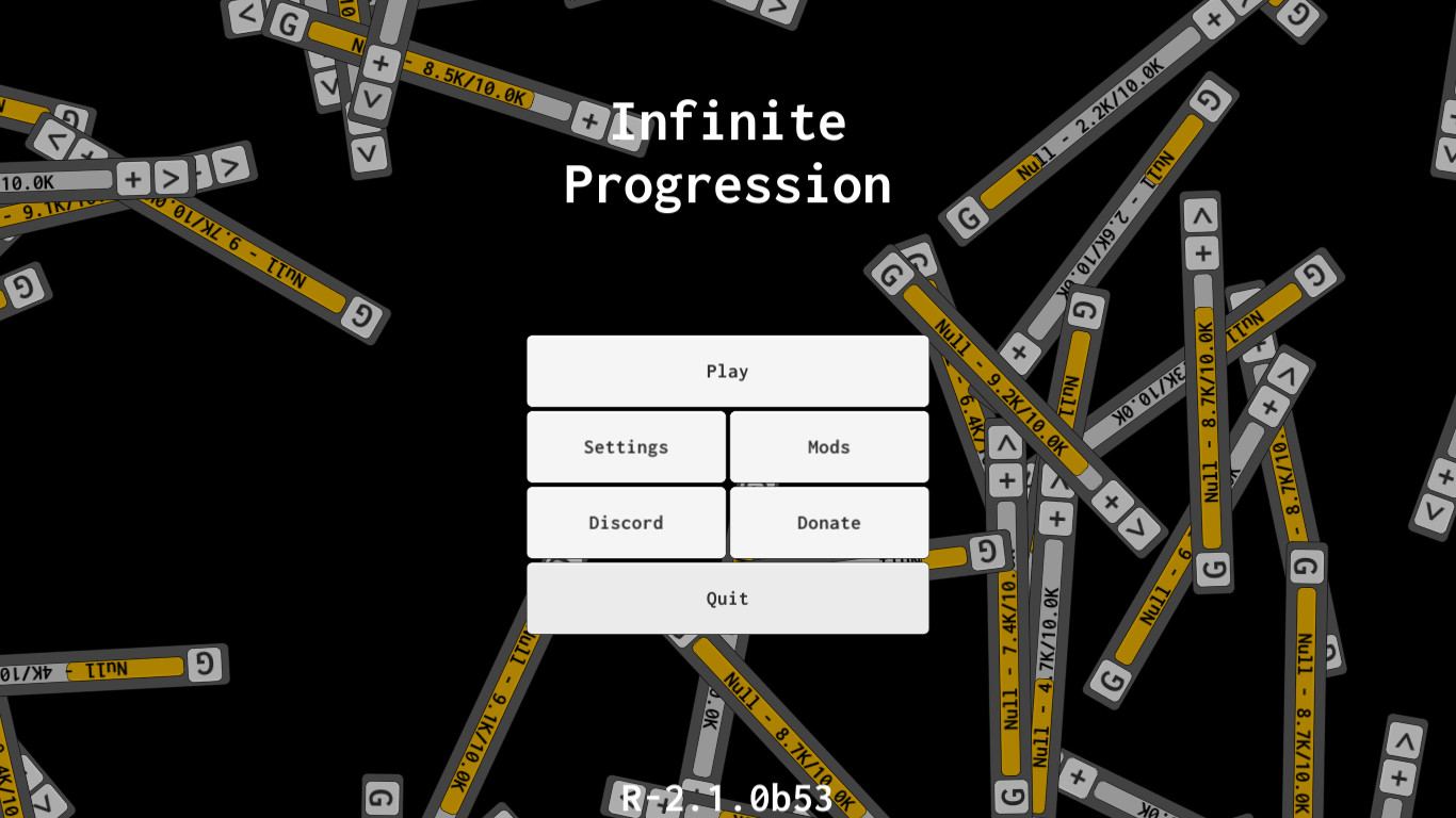 infinite-progression gameplay