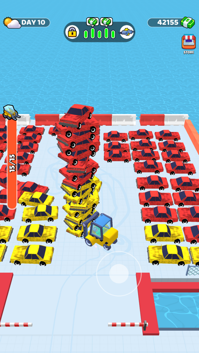 Junkyard Truck Tycoon gameplay: the junkyard