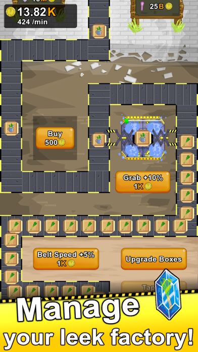 Leek Factory Tycoon gameplay