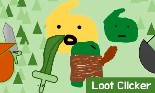 Loot Clicker key art