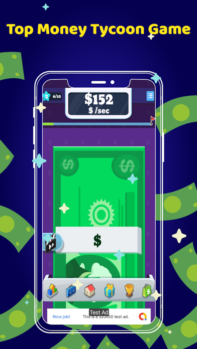 Make Money Rain: Money Clicker gameplay