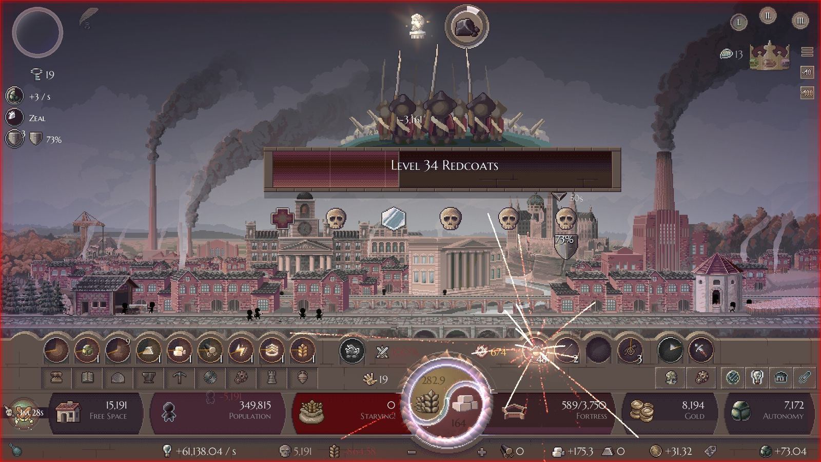 Microcivilization gameplay screenshot