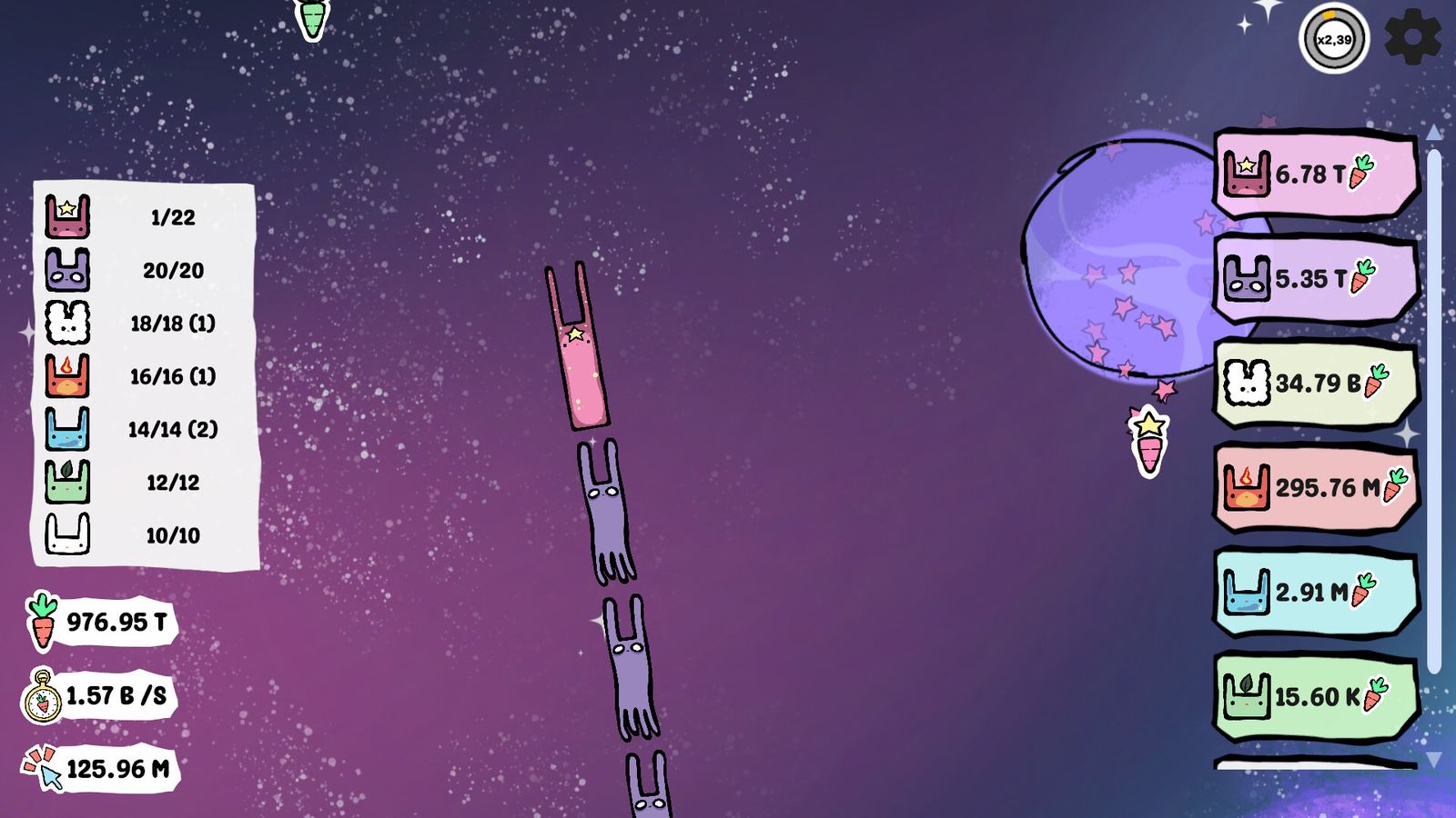 Moonlight Rabbits gameplay