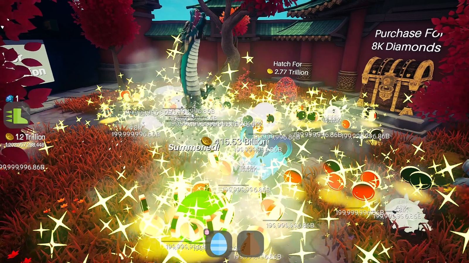 Pet Lands gameplay: rare pet variants and upgrades