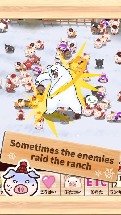 Piggy Clicker Winter gameplay: breeding and rare breeds