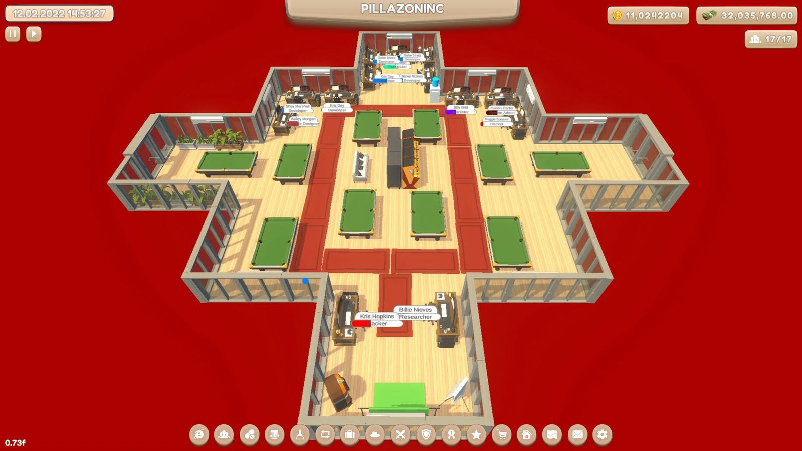 Pillazon gameplay: storefront and server management