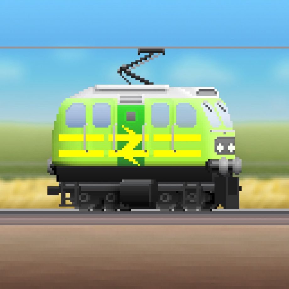Pocket Trains: Railroad Tycoon key art