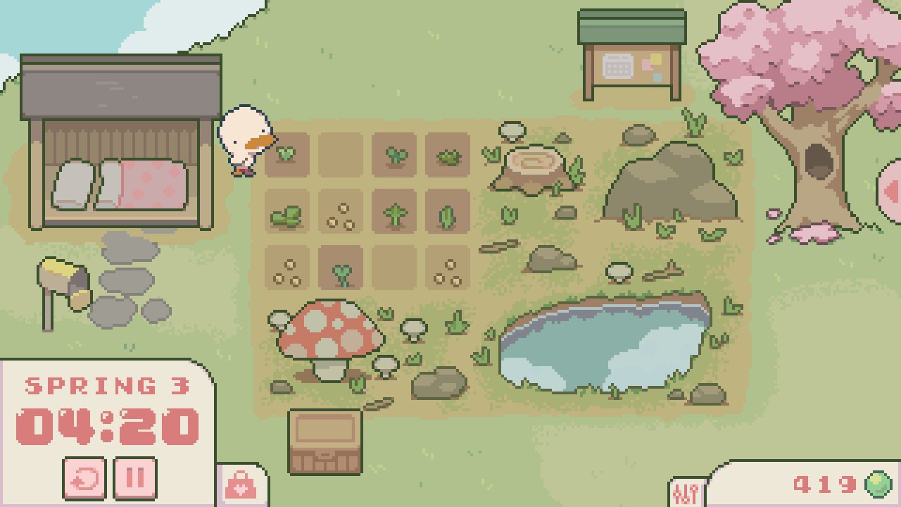 PomoFarm gameplay
