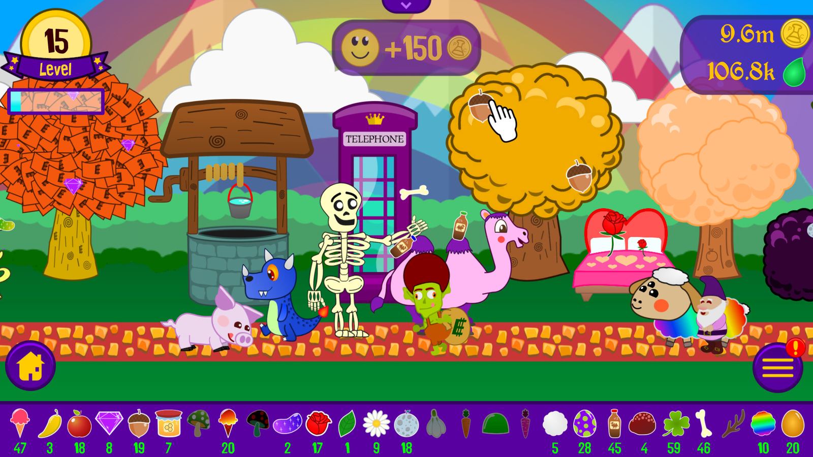 Potion Commotion garden