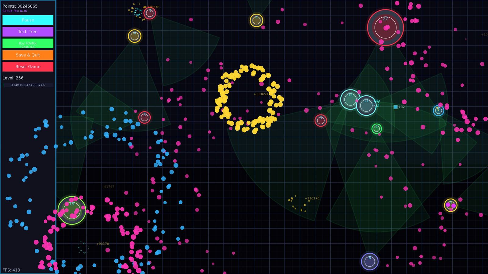 Shape Sweeper gameplay