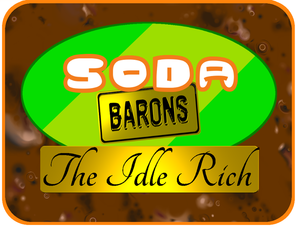 Soda Barons: The Idle Rich key art
