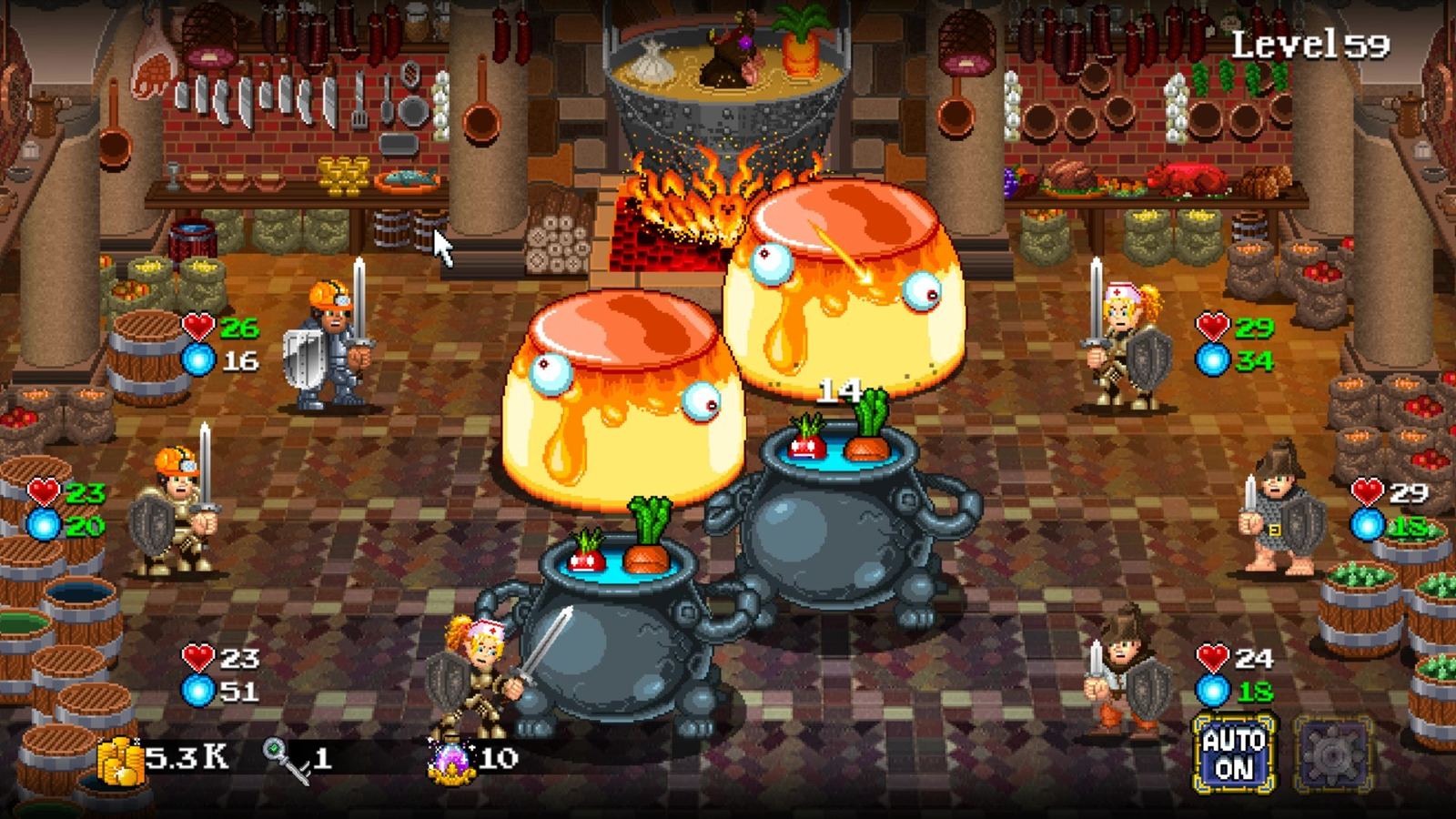 Soda Dungeon 2 gameplay