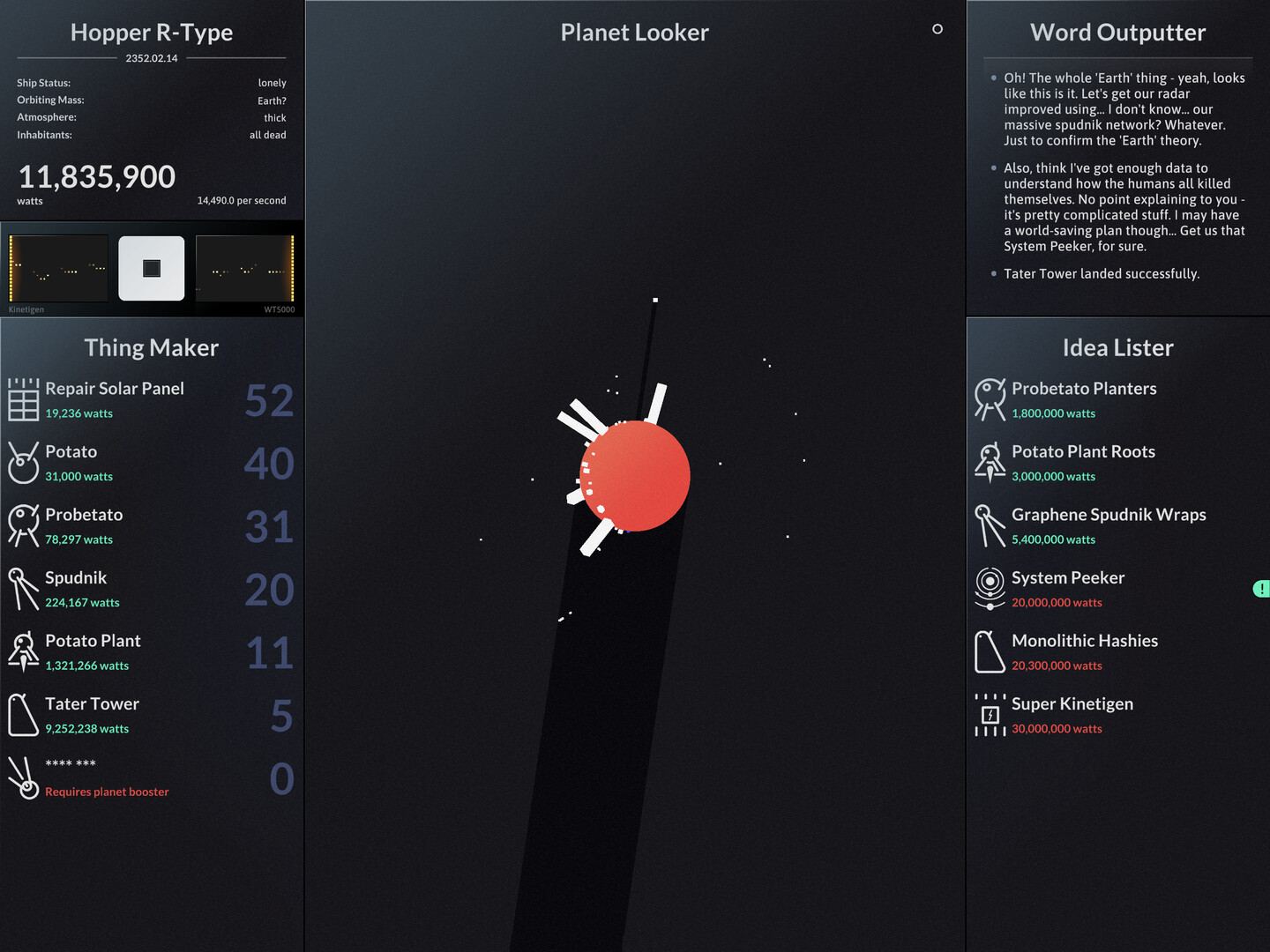 SPACEPLAN gameplay