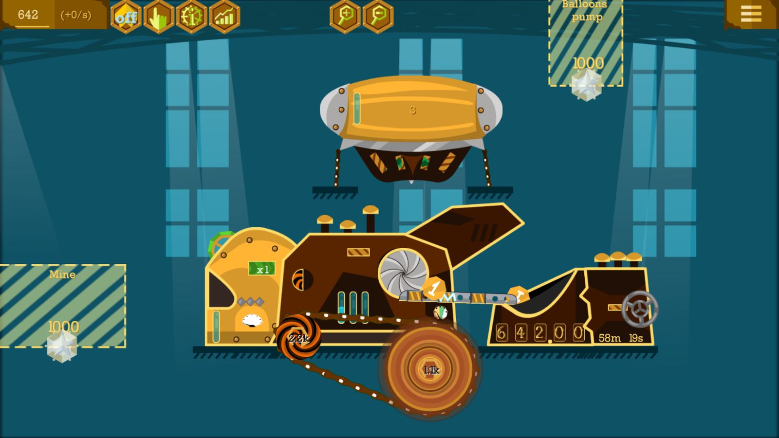 Steampunk Idle Spinner key art