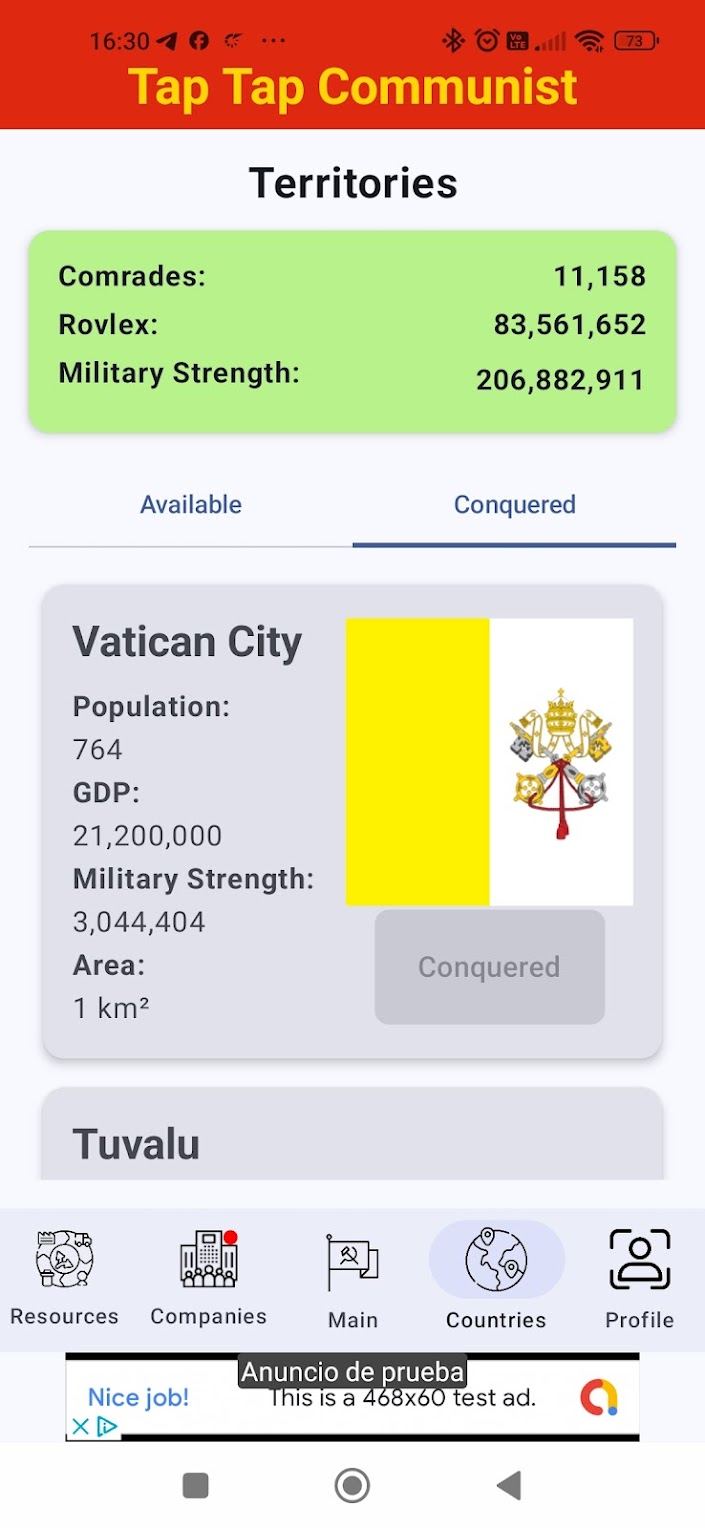 Tap Tap Communist Idle Clicker screenshot