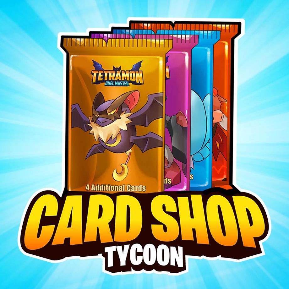 TCG Card Shop Tycoon Simulator key art