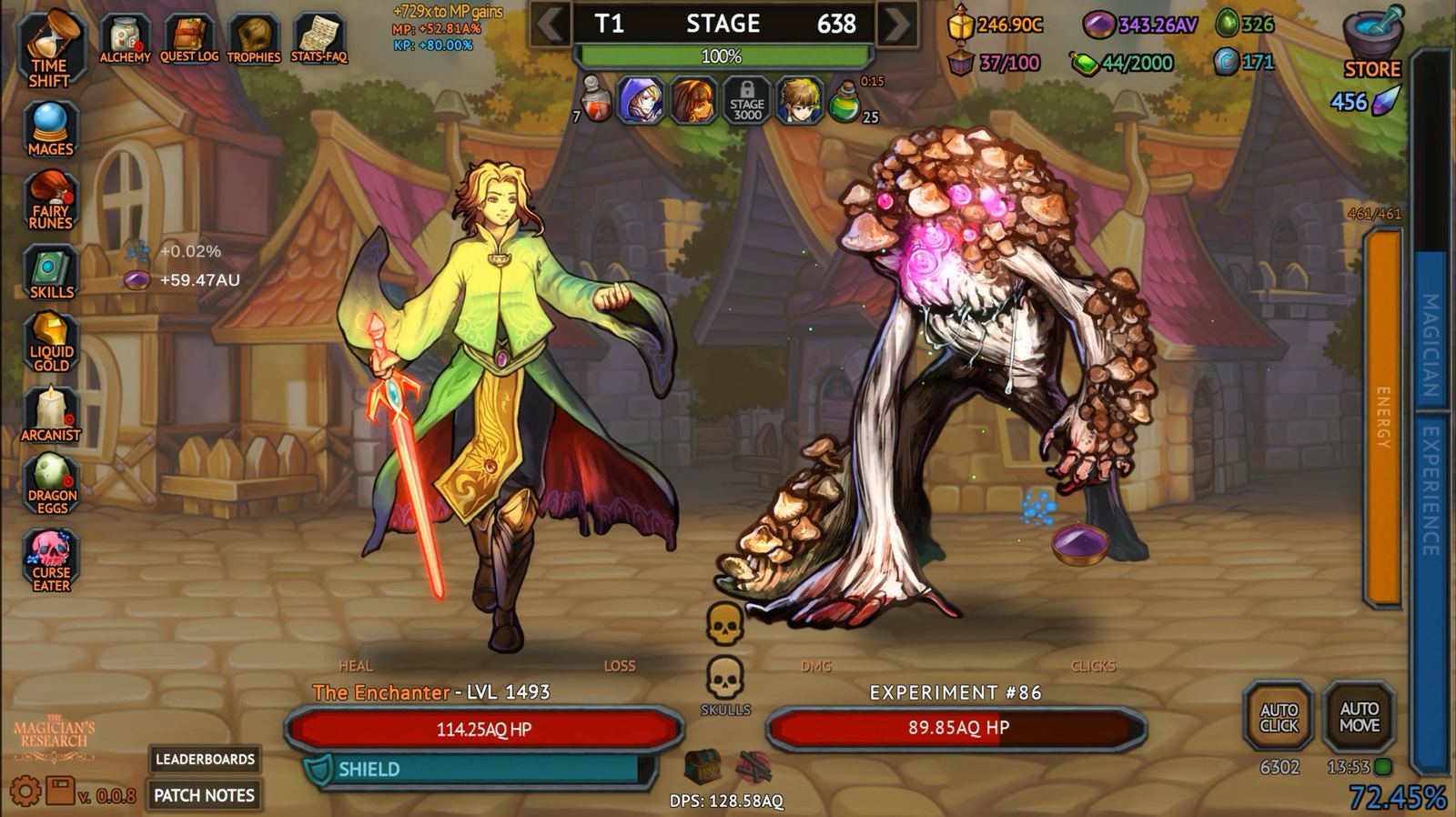 The Magician's Research gameplay